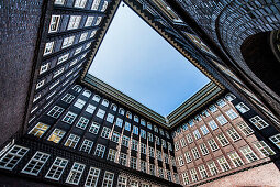 Chilehaus, historical office building, Hamburg, Germany