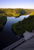 Rappbode reservoir, Harz, Saxony-Anhalt, Germany, Europe