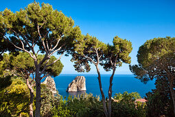 Faraglioni, Capri, Bay of Naples, Campania, Italy