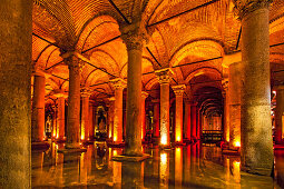 Yerebatan Cistern, Istanbul, Turkey