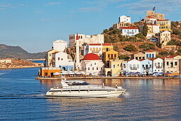 Harbour, Kastellorizo, Dodecanese, South Aegean, Greece