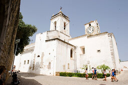 Church Igreja de Santa Maria do Castelo, Tavira, Algarve, Portugal