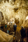 Tropfsteinhöhle, Grotte di Toirano, Toirano, Provinz Savona, Ligurien, Italien