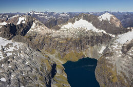 Lake Turner, Fiordland National Park, Southern Alps, Southland, South Island, New Zealand