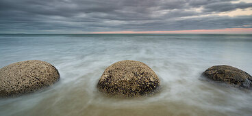 Moeraki Boulders, Otago, Südinsel, Neuseeland