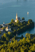 Maria Woerth, Lake Woerthersee, Carinthia, Austria