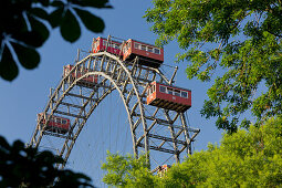 Viennese Ferris Wheel, Prater, 2nd District, Leopoldstadt, Vienna Austria