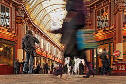 Leadenhall Market, City, London, England, Vereintes Königreich