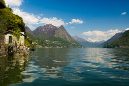 Gandria, Lugano, Lake Lugano, canton of Ticino, Switzerland