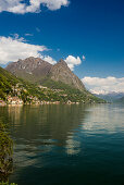 Valsolda, Luganer See, Lago di Lugano, Provinz Como, Lombardei, Italien