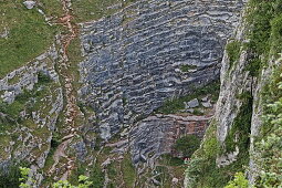 Cheddar Gorge, Cheddar, Somerset, Avon, England, Grossbritannien