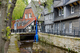 River Abzucht, Worth Mill, Goslar, Lower Saxony, Germany
