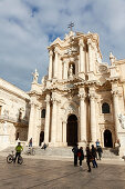 Kathedrale Santa Maria delle Colonne, Ortygia, Syrakus, Sizilien, Italien
