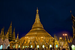 Shwedagon Pagoda, Yangon, Rangoon, capital of Myanmar, Burma