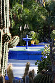 YSL's Garten, Jardin Majorelle, Marrakesch, Marokko