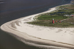 Luftaufnahme von Texel Insel, Nordholland, Niederlande, Europa