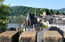 Saarburg an der Saar, Rheinland-Pfalz, Deutschland