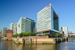 Building of Spiegel editorial office, Spiegelgebaeude, Hafencity, Hamburg, Germany