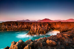 Cliffs, Los Hervideros, Lanzarote, Canary Islands, Spain