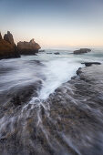 Küstenlandschaft bei Brenton-on-Sea, Indischer Ozean, Knysna, Westkap, Südafrika