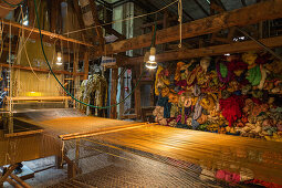 Tessitura Luigi Bevilacqua, historic looms, handwoven brocades, Venice, Italy