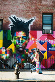 Street Art, Williamsburg, Brooklyn, New York, USA