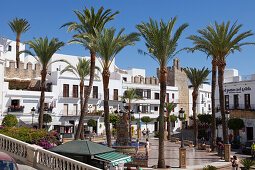 Weisses Dorf Vejer de la Frontera, Provinz Cádiz, Costa de la Luz, Andalusien, Spanien, Europa