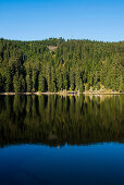 Mummelsee und Hornisgrinde, Gemeinde Seebach, bei Achern, Schwarzwaldhochstraße, Schwarzwald, Baden-Württemberg, Deutschland