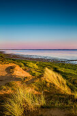 Morsum Cliff at sunset, Morsum, Sylt Island, North Frisian Islands, Schleswig-Holstein, Germany