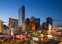 City Center Place, Veer Towers, Aria Resort, Strip, South Las Vegas Boulevard, Las Vegas, Nevada, USA