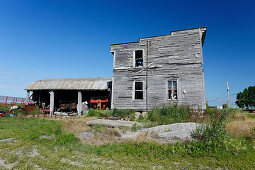 Ruins of an abandoned farm, Province Quebec, Canada