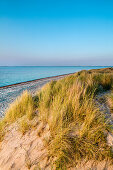 Beach and dunes, Heiligenhafen, Baltic Coast, Schleswig-Holstein, Germany