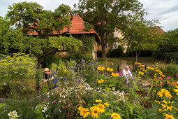 Garden, Mariensee near Hannover, Lower Saxony, northern Germany