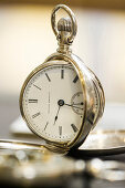 antike Uhr, Uhrenmuseum, Furtwangen, Schwarzwald, Baden-Württemberg, Deutschland