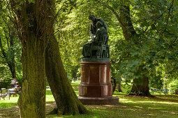 Statue of Carl-Friederich Gauss und Wilhelm Weber, Goettingen, Lower Saxony, Germany