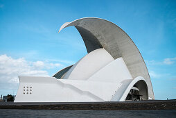 Auditorium von Santiago Calatrava in Santa Cruz de Tenerife, Santa Cruz, Teneriffa, Kanarische Inseln, Spanien, Europa