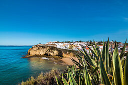 View towards Carvoeiro, Algarve, Portugal