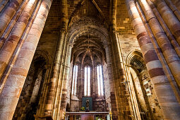 Interior view, Se Cathedral, Silves, Faro, Algarve, Portugal