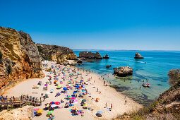 Beach, Praia Dona Ana, Lagos, Algarve, Portugal