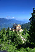 König Ludwigs Schachenhaus im Wettersteingebirge, Oberbayern, Bayern, Deutschland