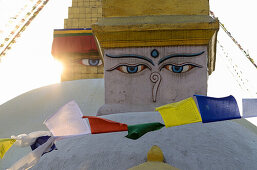 Bodnath Stupa, Boudha, Boudnath, Bauddhanath, Kathmandu, Nepal, Himalaya, Asia