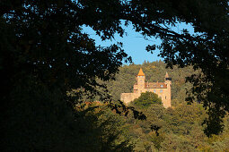 Berwartstein castle, near Erlenbach, Dahner Felsenland, Palatinate Forest nature park, Rhineland-Palatinate, Germany