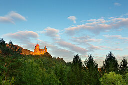 Berwartstein castle, near Erlenbach, Dahner Felsenland, Palatinate Forest nature park, Rhineland-Palatinate, Germany