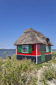 Cottage at the beach Erikshale, island Ærø, Marstal, South Funen Archipelago, Danish South Sea Islands, Southern Denmark, Denmark, Scandinavia, Northern Europe