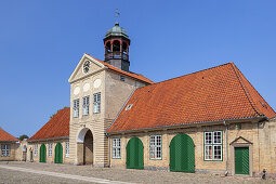 Gatehouse of Castle Augustenborg, Island Als, Danish South Sea Islands, Southern Denmark, Denmark, Scandinavia, Northern Europe