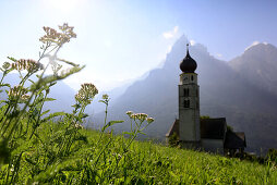 St. Valentin near Seis, Schlern area, Dolomite Alps, South Tyrol, Italy