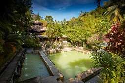 Pool, Hot Springs Air Panas Banjar at Bubunan, Bali, Indonesia