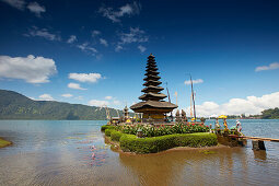 Pura Ulun Danu Beratan, Bratansee, Bali, Indonesien