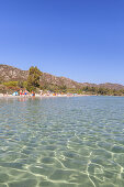 Beach Plage de la Roya in Saint-Florent, Corsica, Southern France, France, Southern Europe