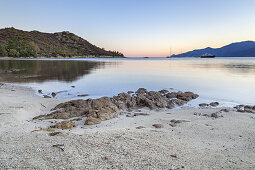 Bay in the Desert of Agriates, near Saint-Florent, Corsica, Southern France, France, Southern Europe